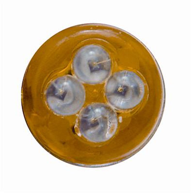 4 LED 1893 BULB - AMBER