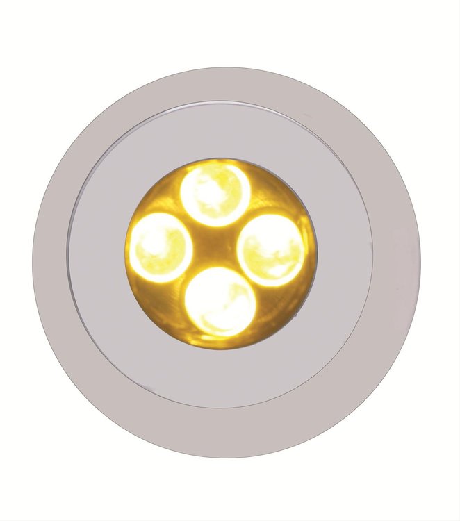 CHROME PLASTIC 5 LED FAST