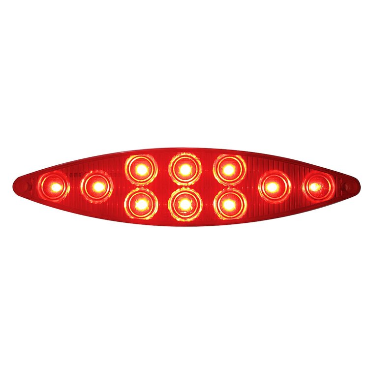 38797 "Cat's Eye" Light [Red LED/Red Lens]