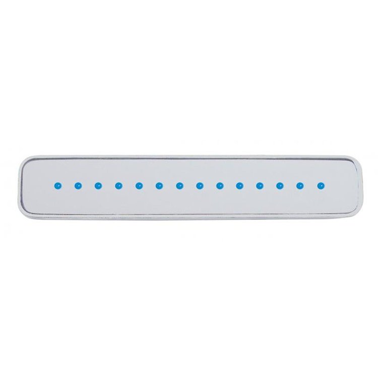 CHROME PLASTIC 14 LED MIR