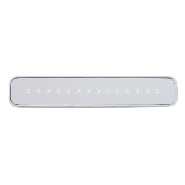 CHROME PLASTIC 14 LED MIR