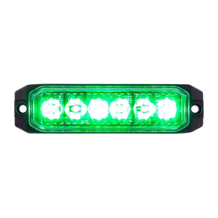 39163 Competition Series Slim Warning Light [Green]
