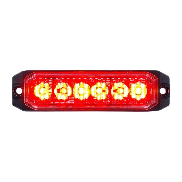 39164 Competition Series Slim Warning Light [Red]