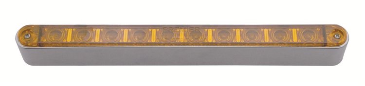 10 AMBER LED 9 LIGHT BAR