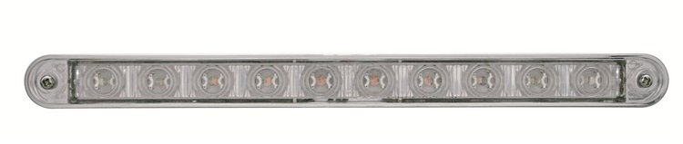 10 AMBER LED 9 LIGHT BAR