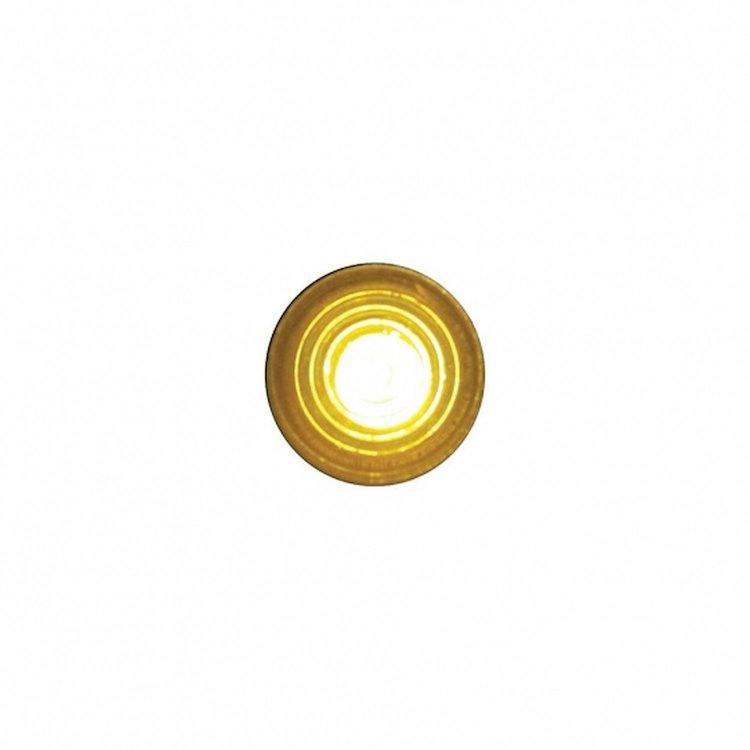 39314 Single LED Indicator Light - Amber
