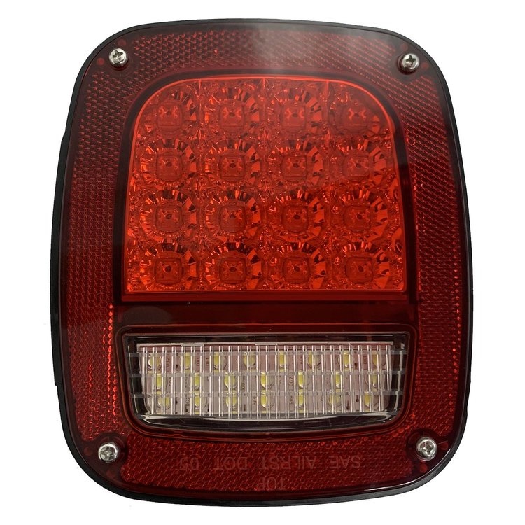 16 RED/22+4 WHITE LED UNI