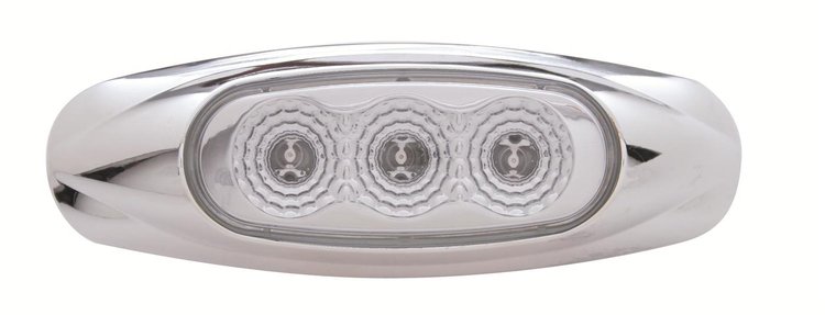 3 AMBER LED REFLECTOR MAR