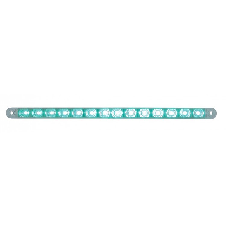 14 GREEN LED 12 FLUSH MOU