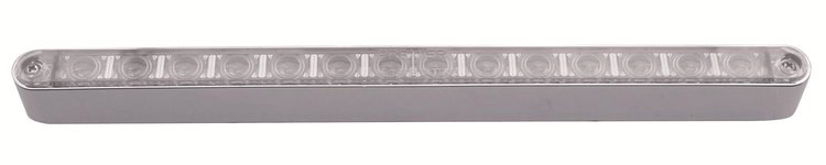 CHROME 14 AMBER LED 12 P/
