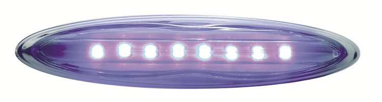 CHROME 8 LED 4 STRIP LIGH