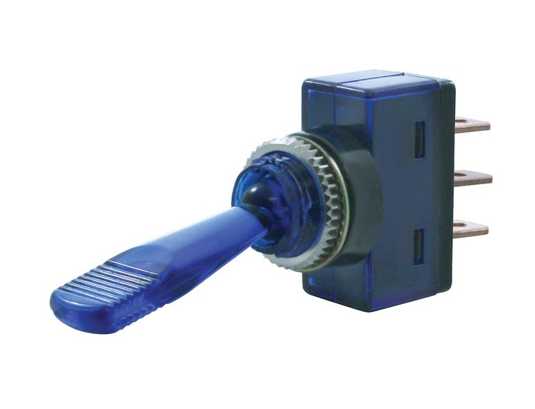 GLOW TOGGLE SWITCH - BLUE
