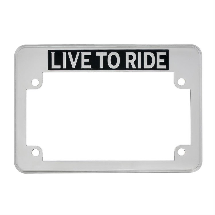 MOTORCYCLE LICENSE PLATE