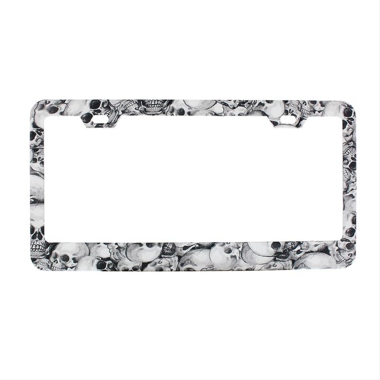 SKULL WIDE BOTTOM LICENSE
