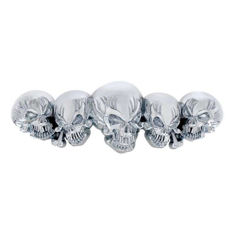 CHROME SKULL ACCENT