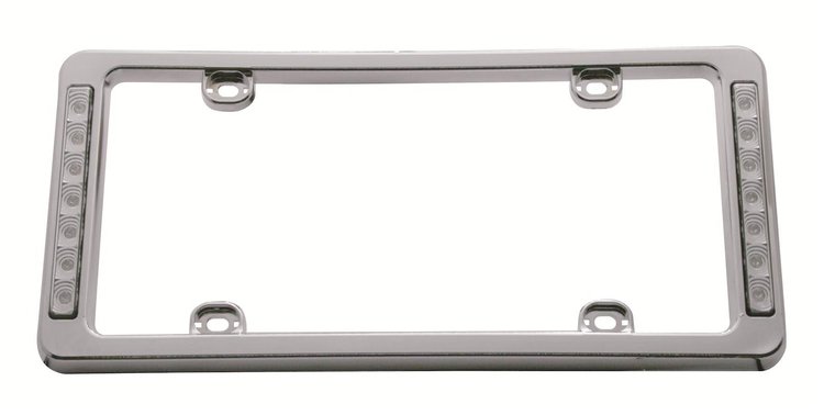 CHROME PLASTIC LICENSE FR