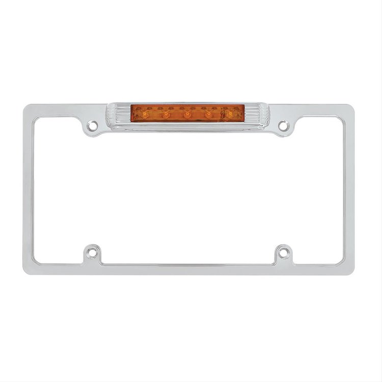 DELUXE CHROME LICENSE PLA