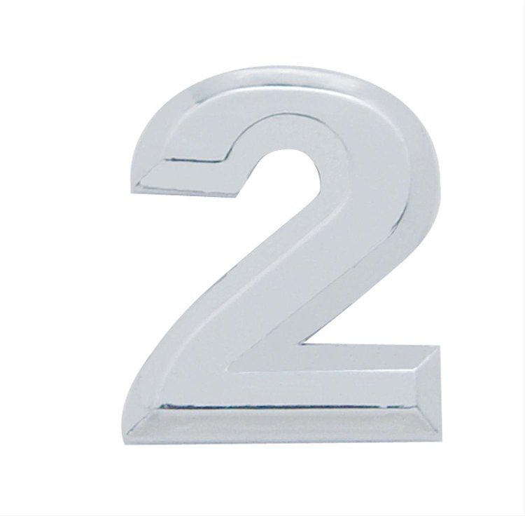 CHROME PLASTIC LETTER - 2