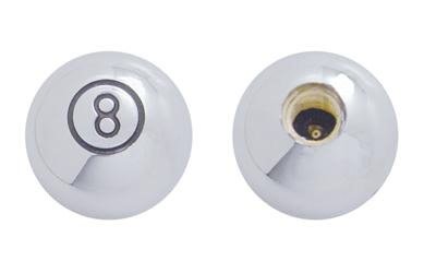 CHROME LARGE 8 BALL TIRE