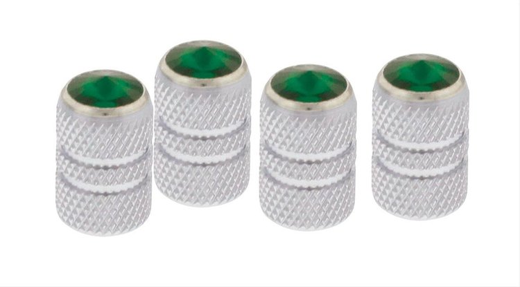 CHROME TUBULAR VALVE CAPS