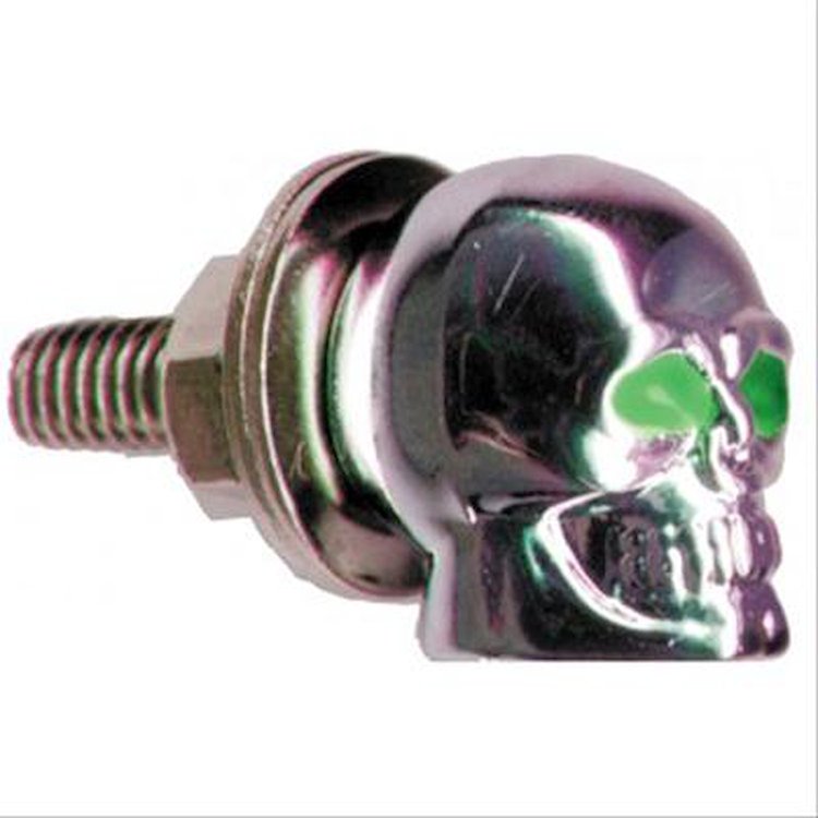 CHROME PLASTIC SKULL LICE