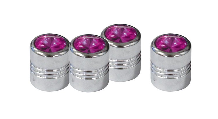 DIAMOND VALVE CAPS - PURP