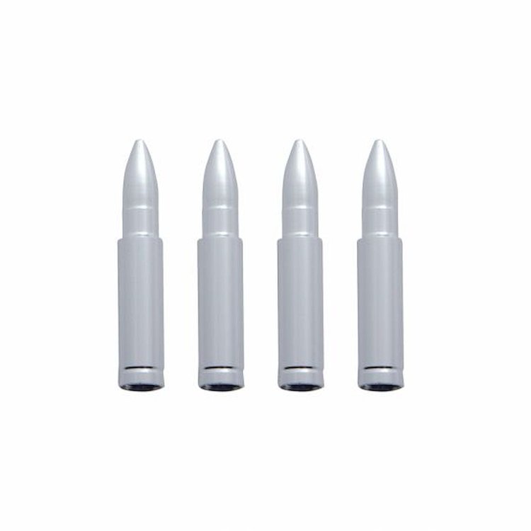 CHROME BULLET SHAPE VALVE