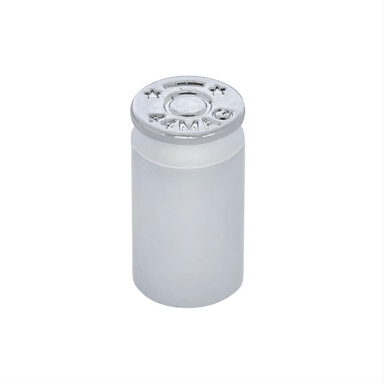 CHROME BULLET CASING VALV