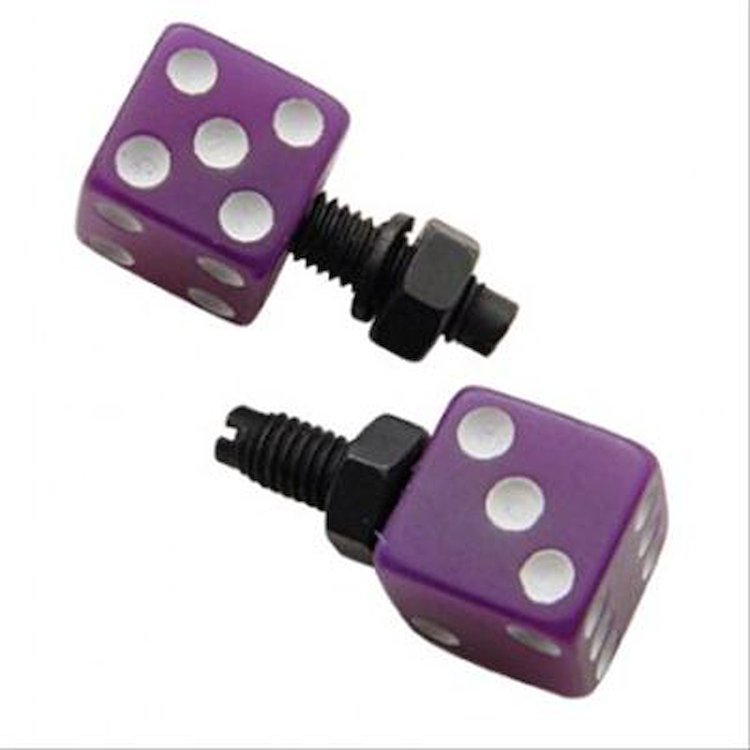 DICE LICENSE PLATE FASTEN