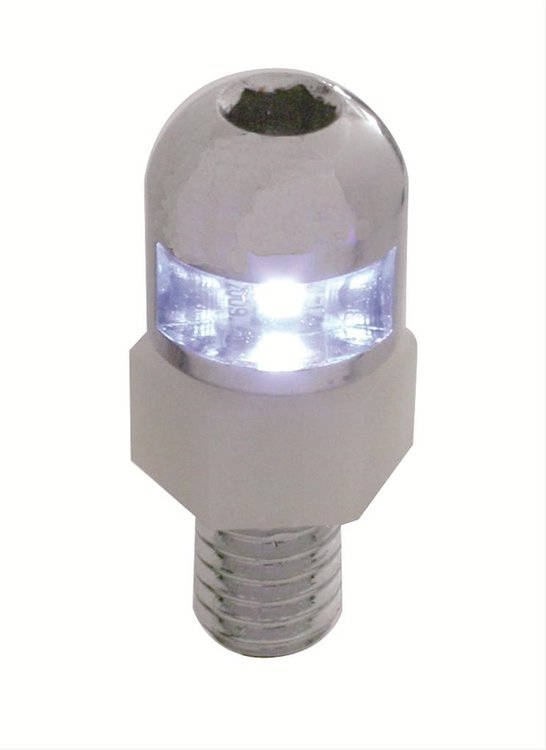 SINGLE BLUE LED FASTENER