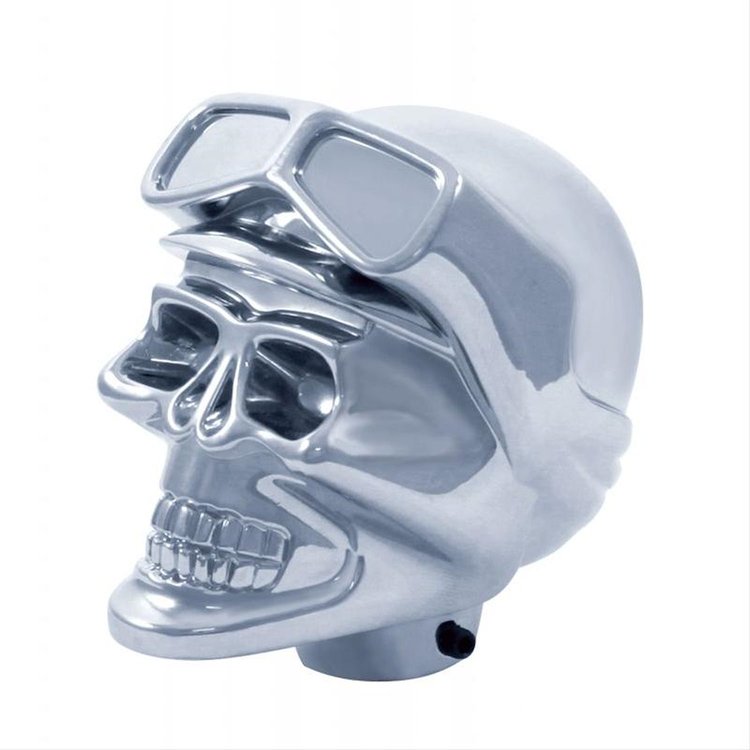CHROME SKULL BIKER SHIFT