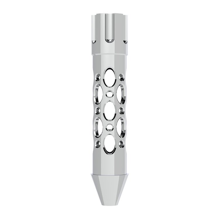 70896 Austin Style Grip Handle With Beer Tap Adapter - Chrome