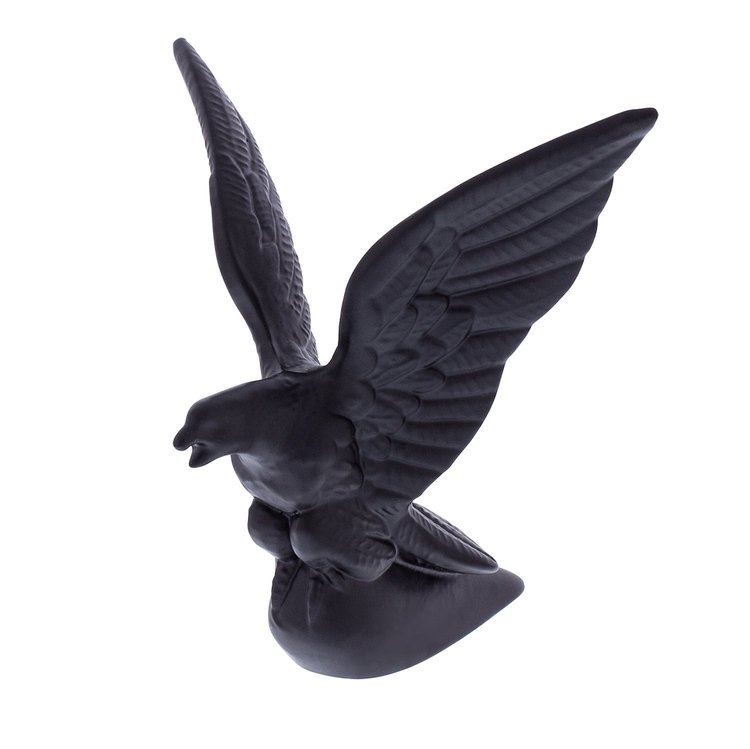 72050 Die-Cast American Eagle Hood Ornament - Matte Black