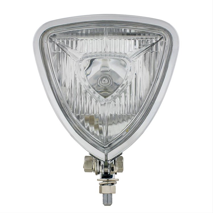 CHROME TRIANGLE HEADLIGHT