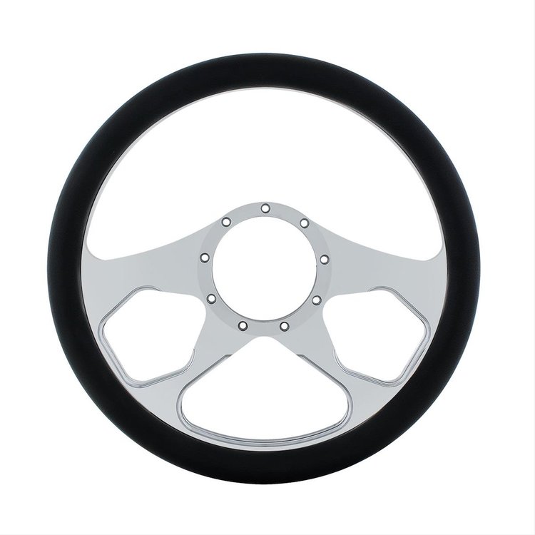 14 CHROME ALUMINUM STEERI