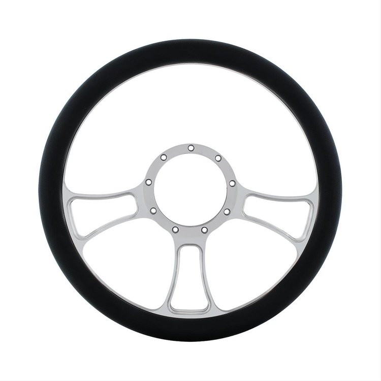 14 CHROME ALUMINUM STEERI