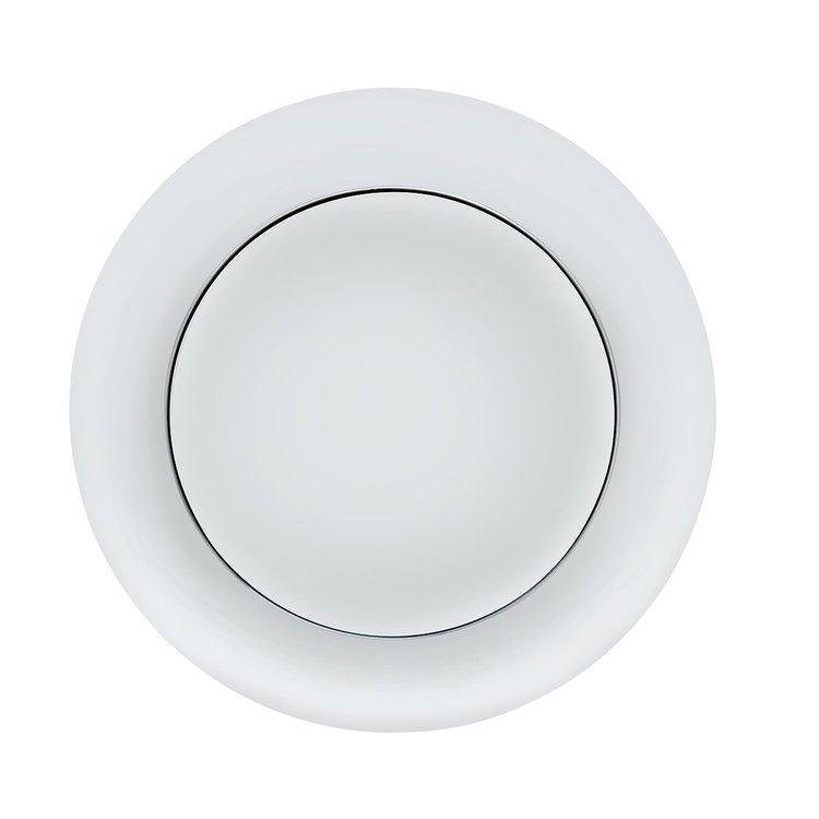 88306 Chrome Billet Style Aluminum Horn Button