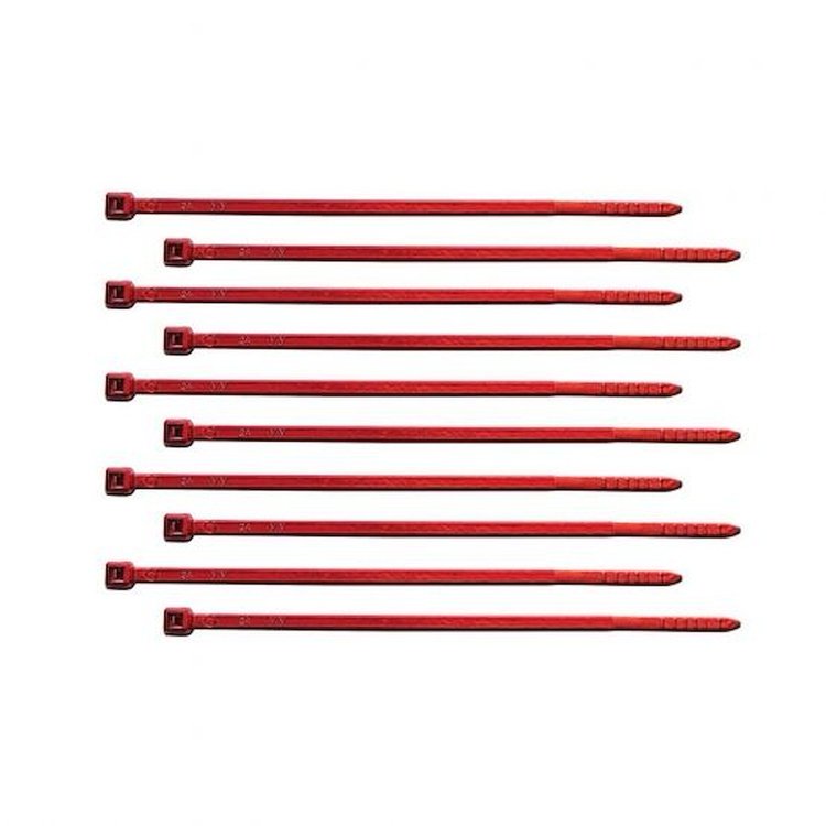 4 CABLE TIE - RED