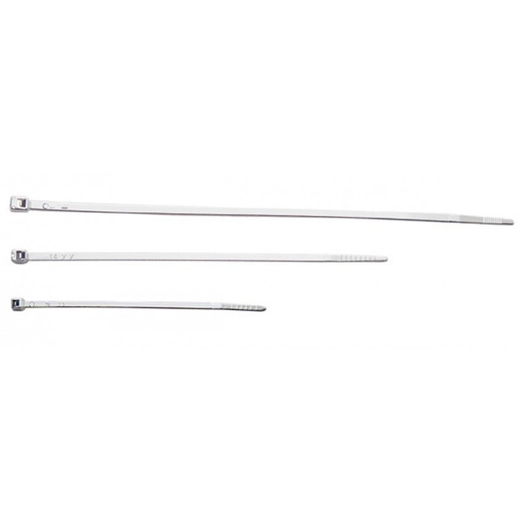6 CABLE TIE - CHROME