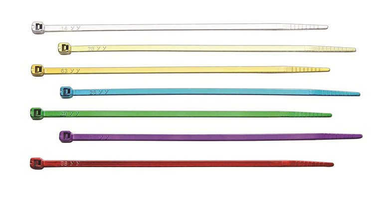 6 CABLE TIE - BRASS