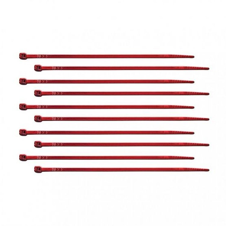 6 CABLE TIE - RED