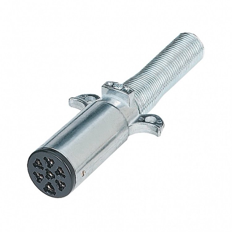 90500 Round 7-Way Female Connector - Split Pin