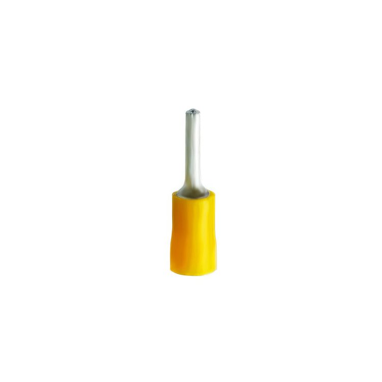 98048 22-18 AWG Vinyl Pin Terminal, 14-Pack