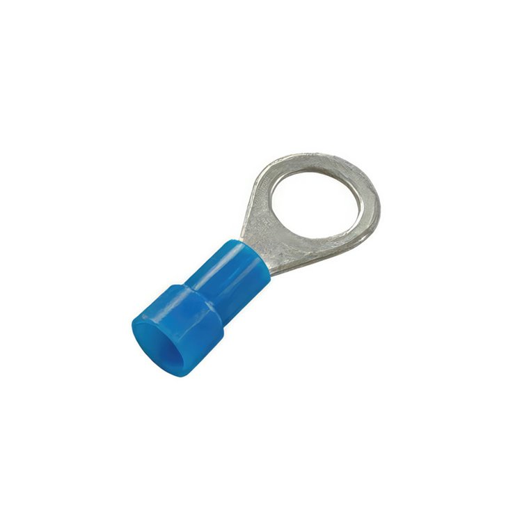 98063 16-14 AWG #10 Stud Vinyl Ring Terminal, 19-Pack