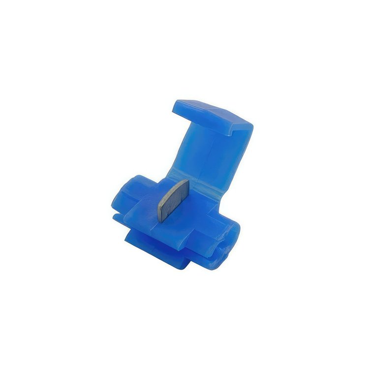 98100 18-14 AWG Blue Mid-Line Tap Connector w/ Stop, 6-Pack