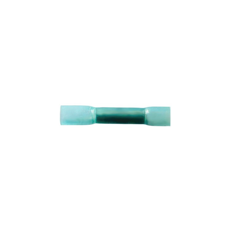 98183 16-14 AWG CS Heat Shrink Butt Connector, Blue, 25-Pack
