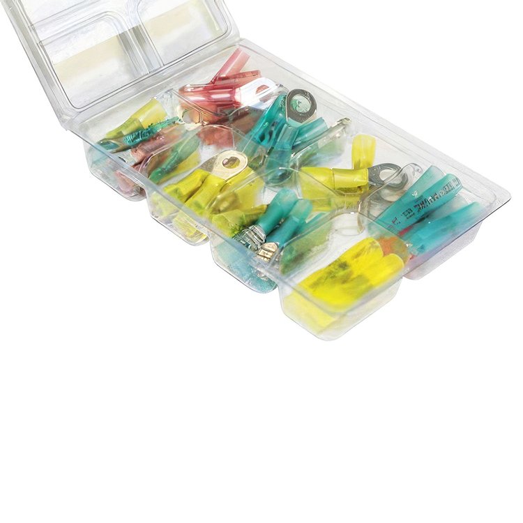 98207 Solder Seal Heat Shrink Terminal Kit, 60-Pack