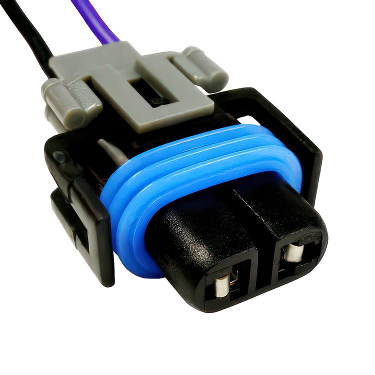 98342 2-Wire GM & Ford Halogen Fog/Cornering Light & Speed Sensor Connector, Metri-Pack 280 Series 1 Pc.