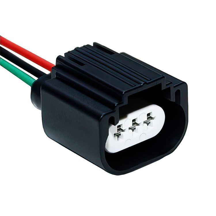 98347 3-Wire Universal 9008 & H13 Halogen Bulb Connector, 1 Pc.