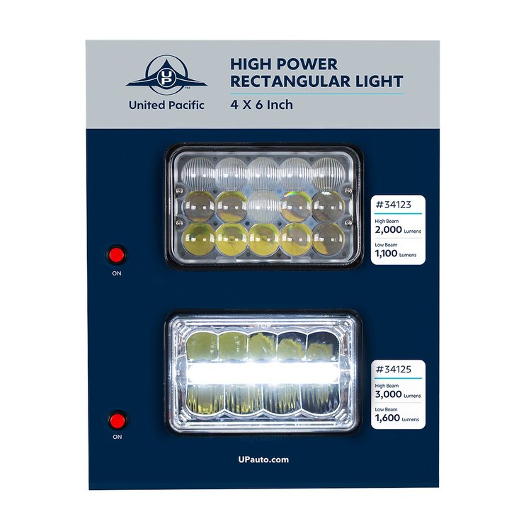 99125 Display For 4 in. x 6 in. Lights - High Power LED